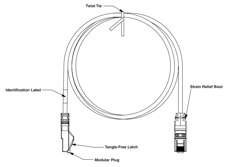 Panduit UTPSP TX6™ Plus Patch Cords